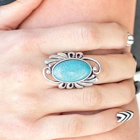❤️🔥5/$25❤️🔥 Sedona Sunset-Blue Ring